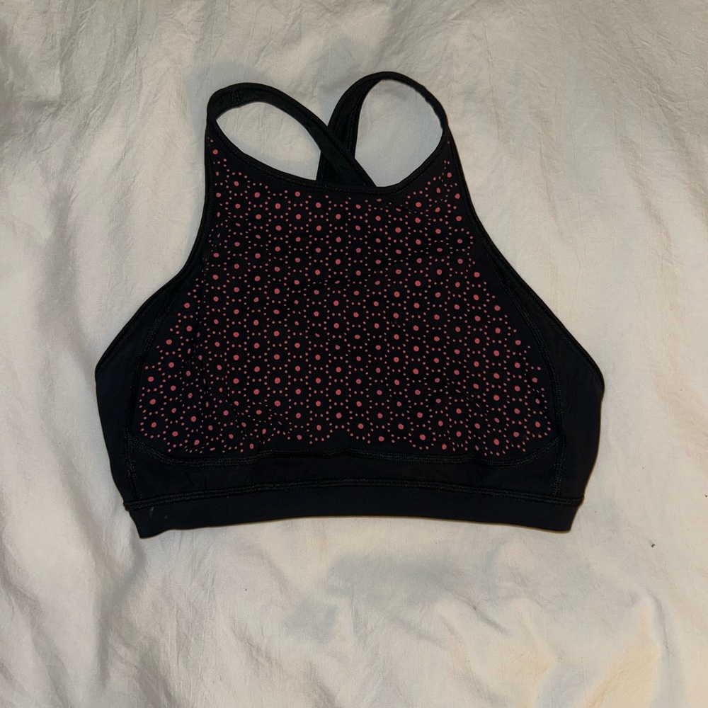 High neck lululemon sports bra